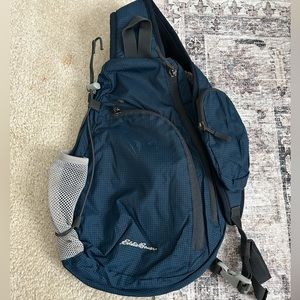 Eddie Bauer Navy Crossbody Bag